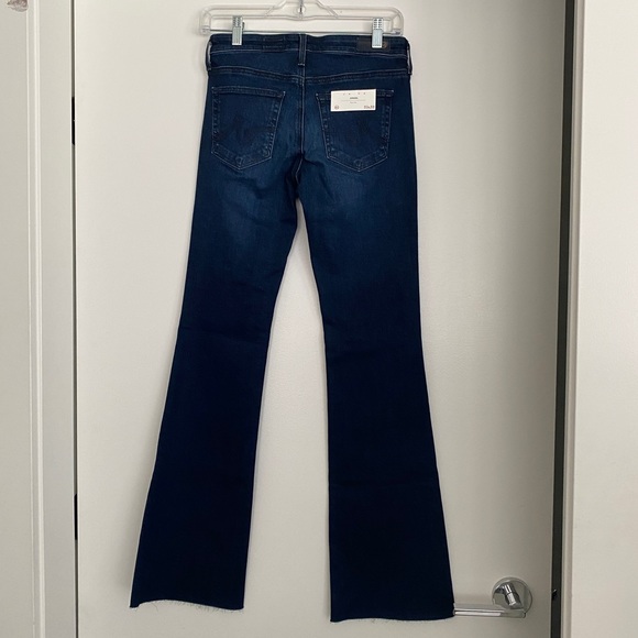 AG Indigo 25 bootcut jeans with raw hem - Picture 3 of 5